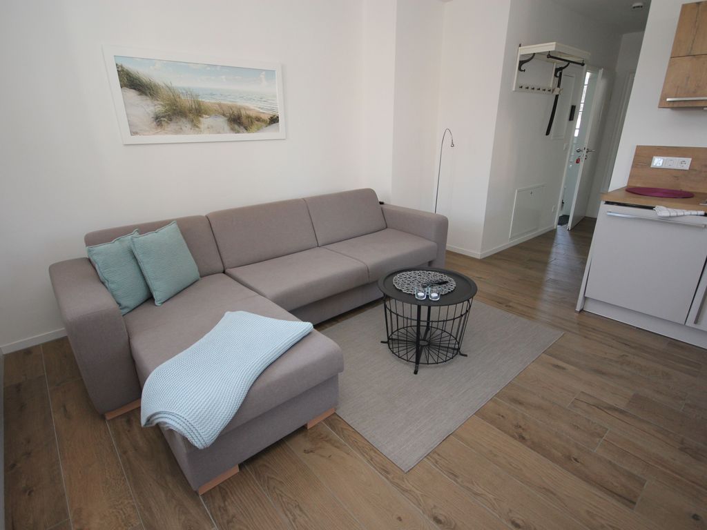 Wohnzimmer mit Schlafcouch