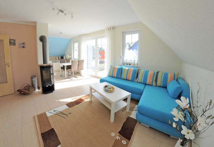 3 Zimmer Obergeschoss - Fewo Ferienhaus Müritzcharme