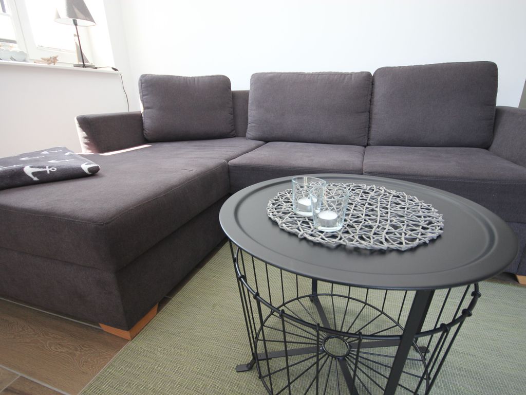 Wohnzimmer mit Schlafcouch