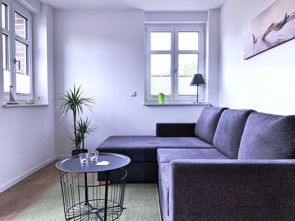 Wohnzimmer mit Schlafcouch