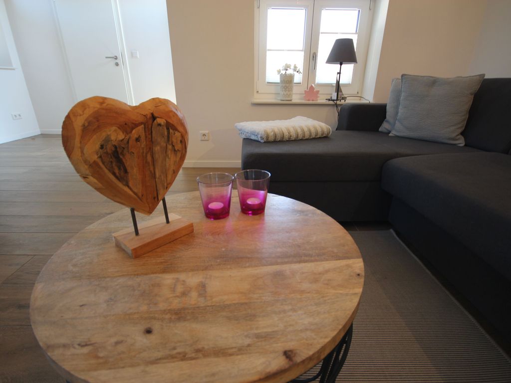 Wohnzimmer mit Schlafcouch