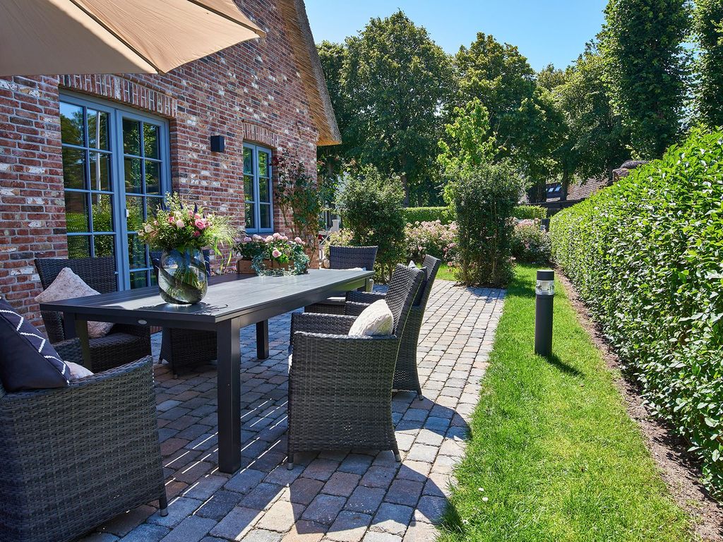Sonnige Terrasse in Süd- und Westausrichtung
