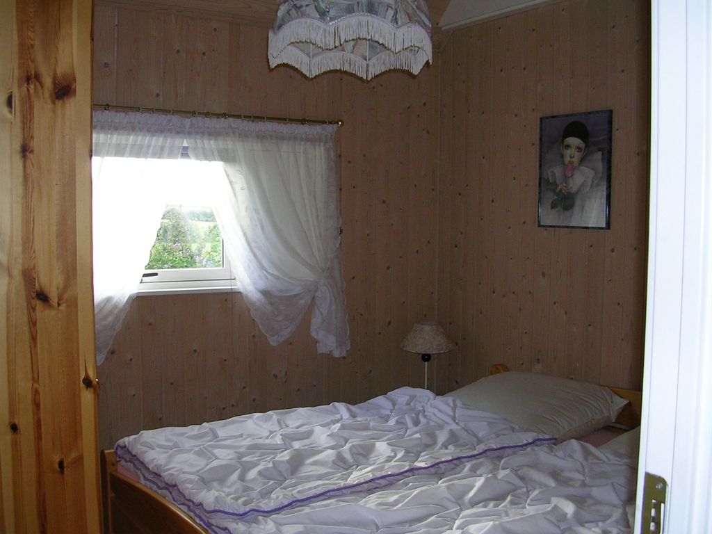 Schlafzimmer mit Doppelbett