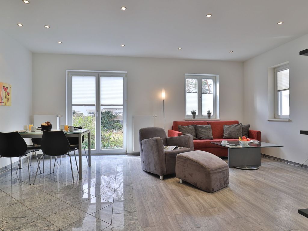 Villa Wagenknecht Whg. 3 - Blick auf den offenen Wohn-/ Essbereich