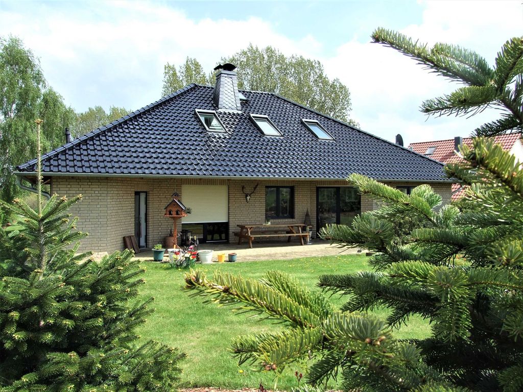 Haus von hinten Ferienwohnung Kranichzug