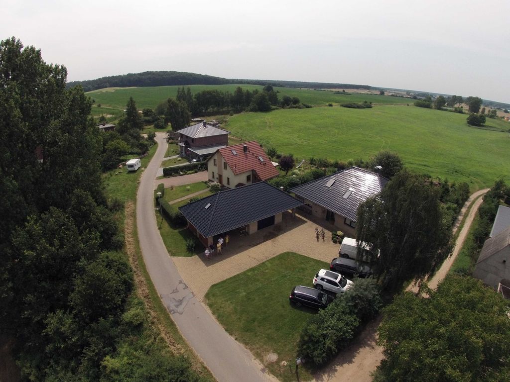 Luftaufnahme Ferienwohnung Kranichzug
