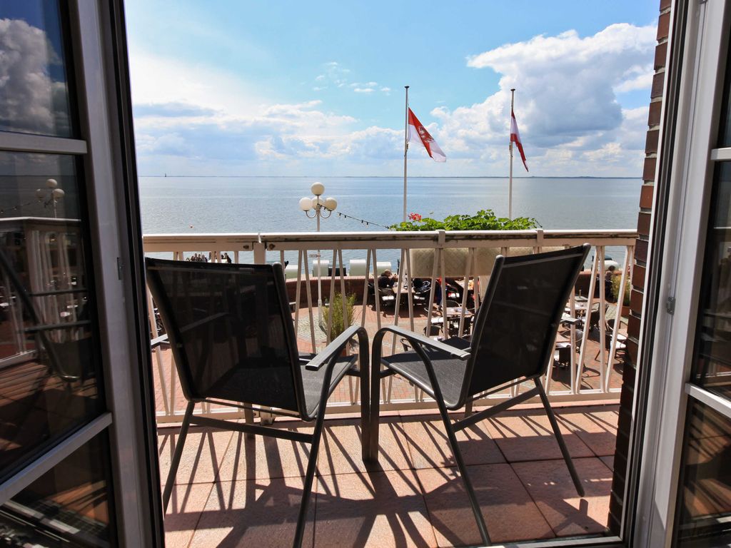 Blick vom Balkon
