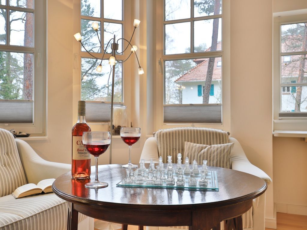 Landhaus Victoria, Möwe - Blick auf den gemütlichen Wohnbereich