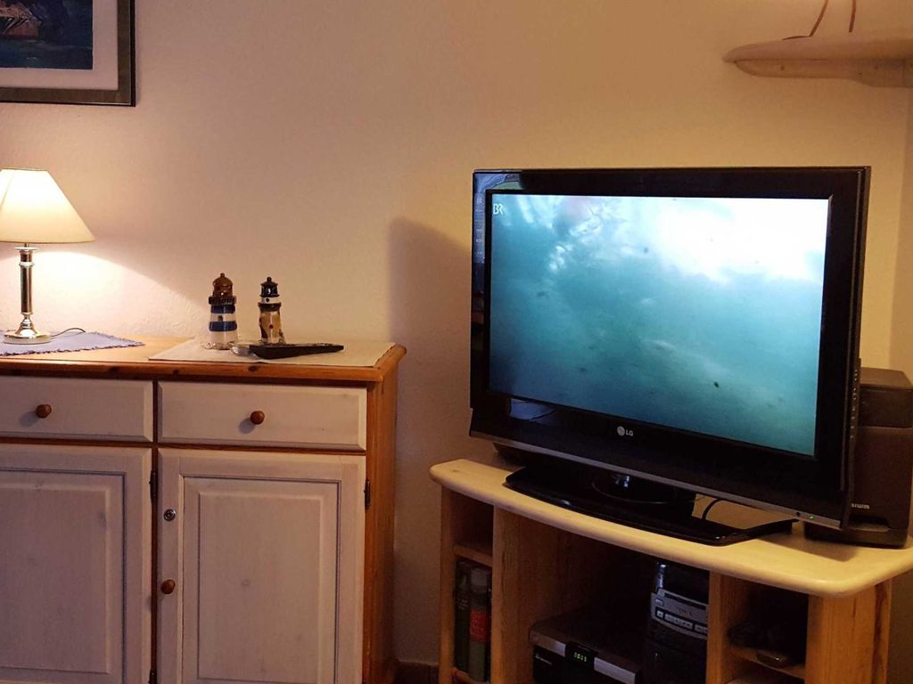 Wohnzimmer mit Kamin