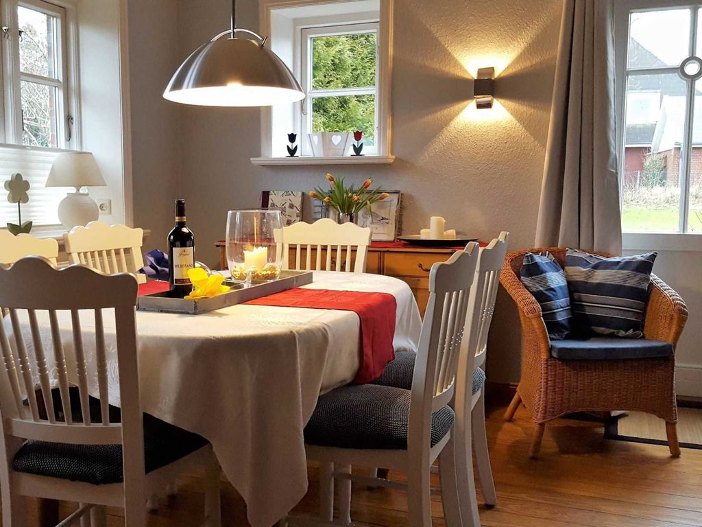 Die Essecke im Wohnzimmer