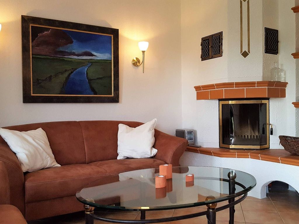 Kamin im Wohnzimmer