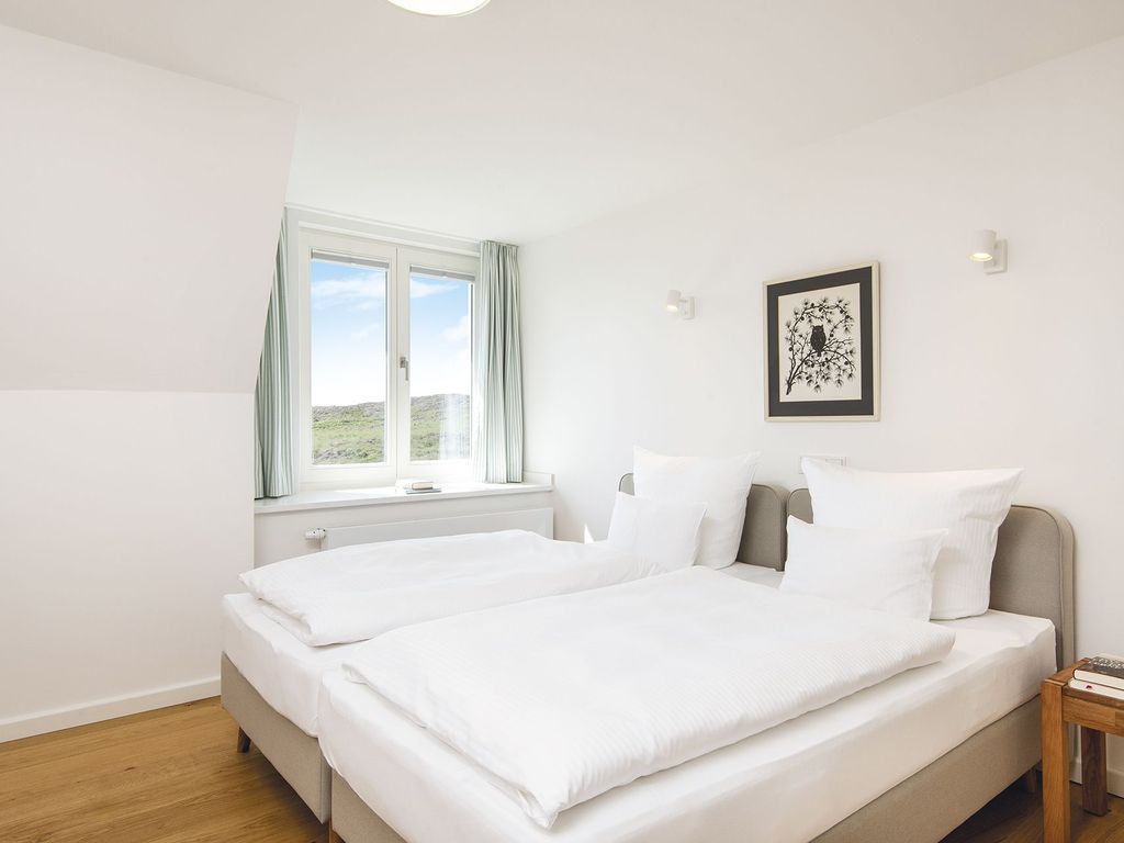 Helles Schlafzimmer mit Aussicht