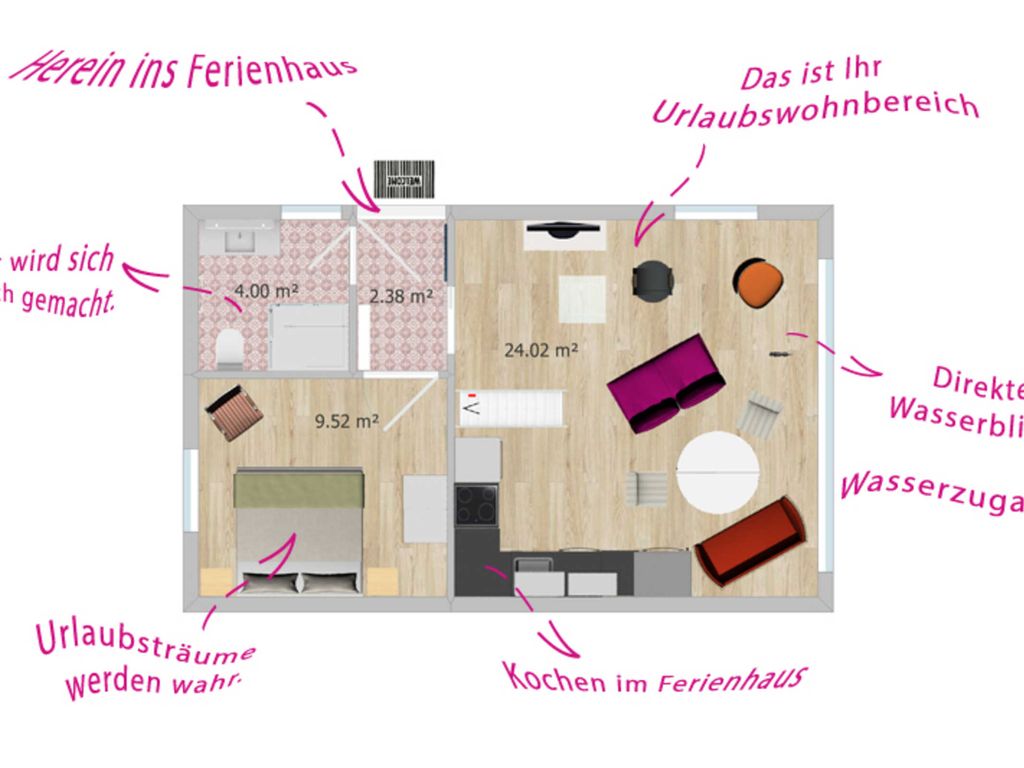 Grundriss Haus Frieda