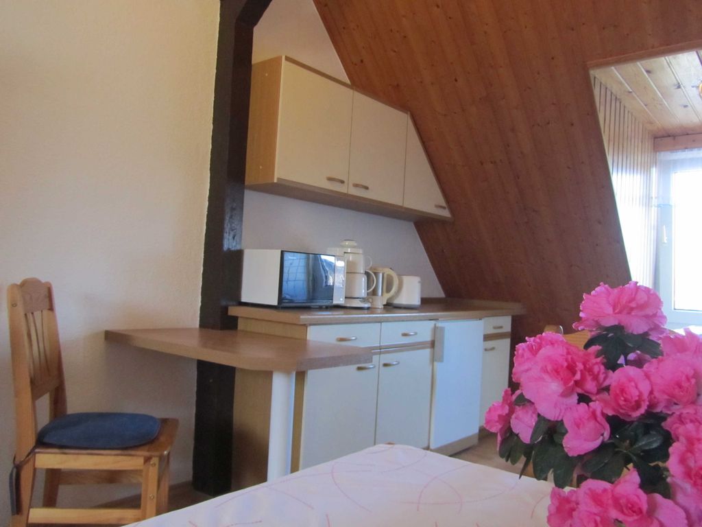 offene Küche mit Eßplatz