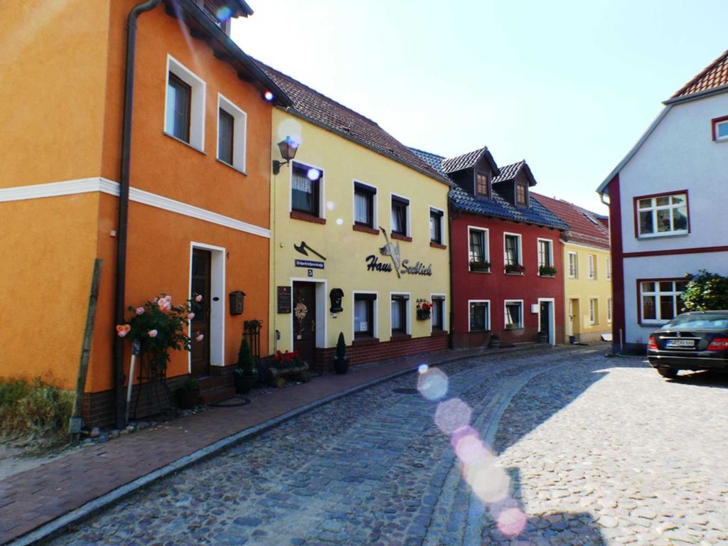 Ferienwohnung von der Altstadtseite (Eingang)