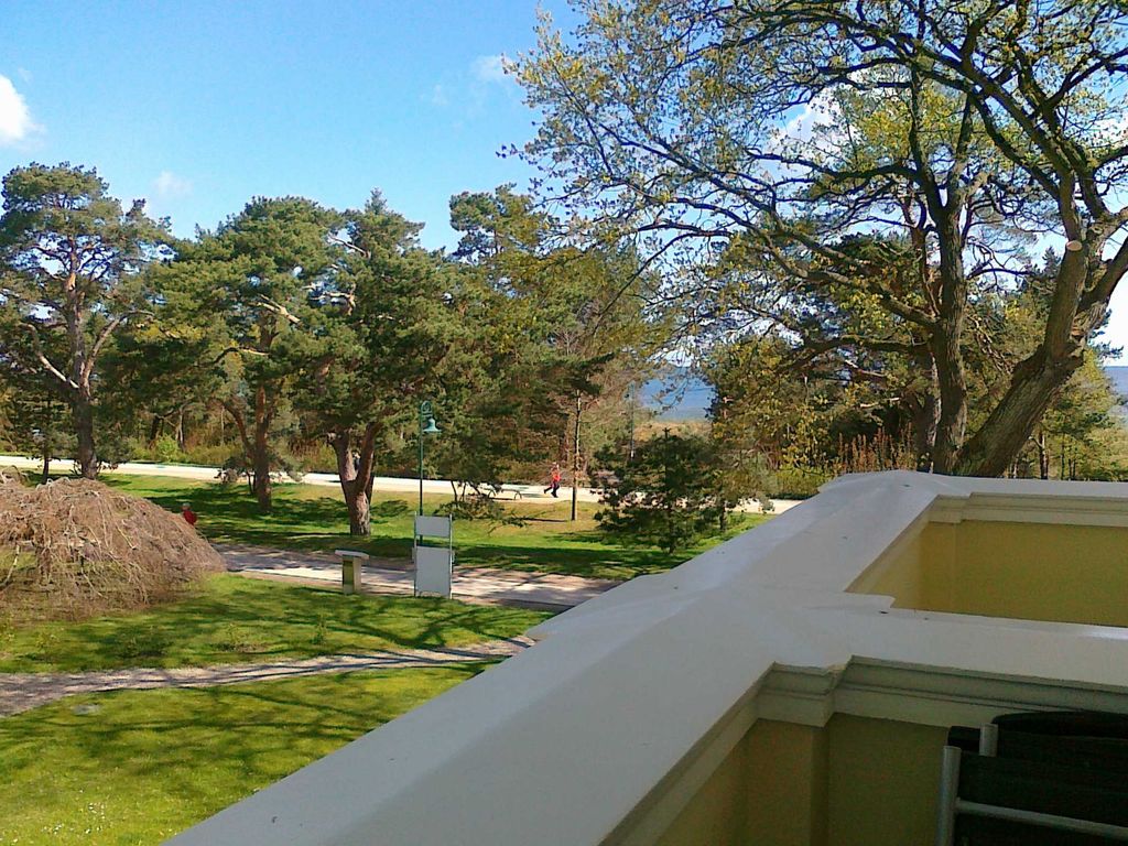 Blick vom Balkon