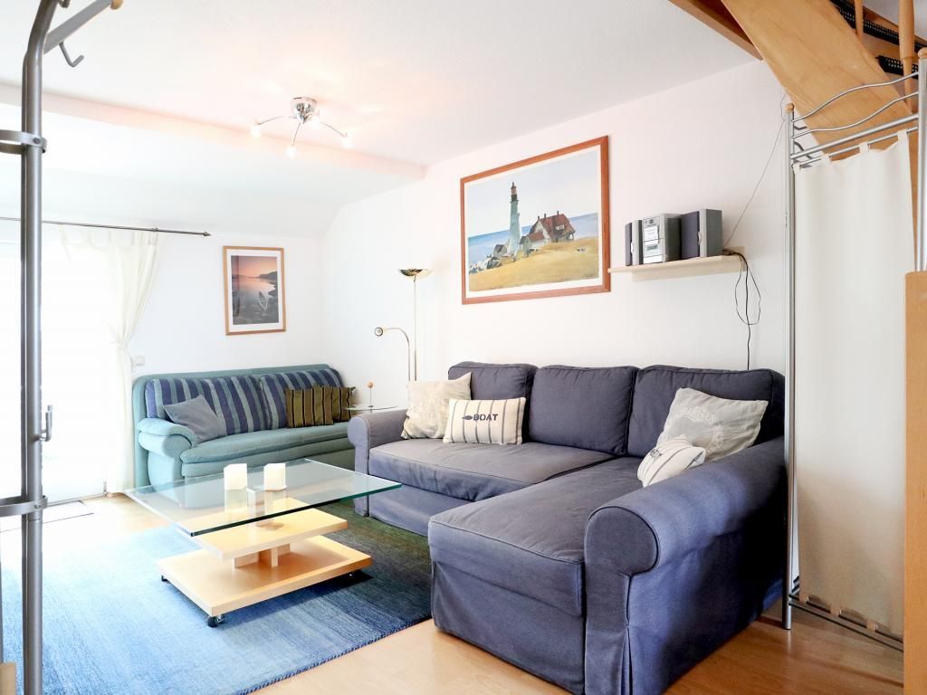 Meeresblick- komfortable Sofaecke