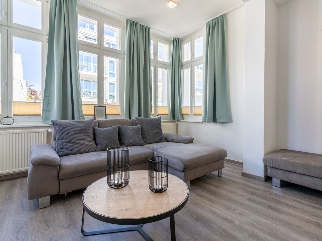 Villa Erika App. 06 - nur 50 m zum Ostseestrand - Wohnbereich