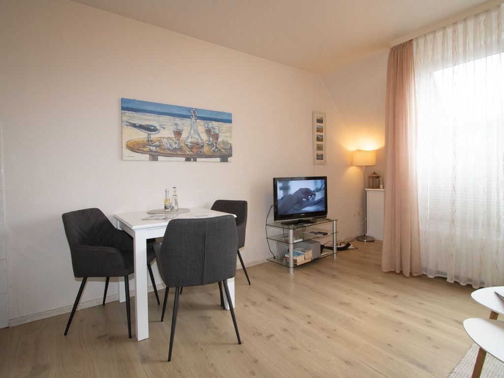 Blick auf den Fernseher