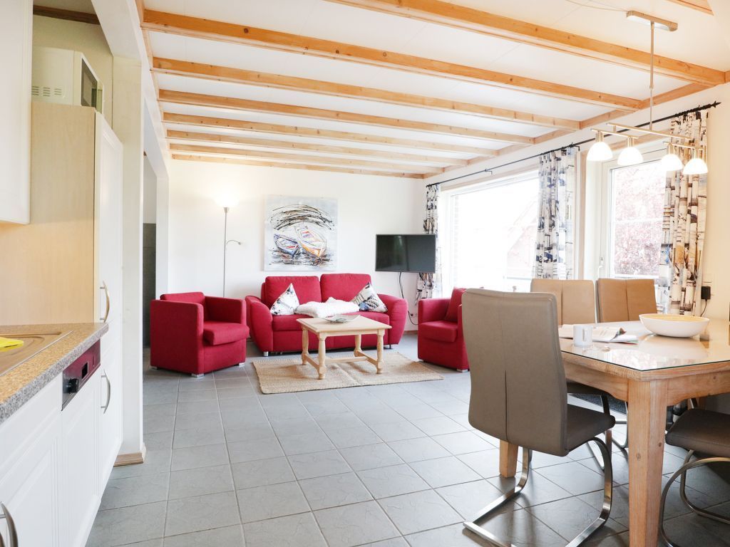 Haus Seepferdchen Whg. SP4 - Blick auf den Wohn-/ Essbereich