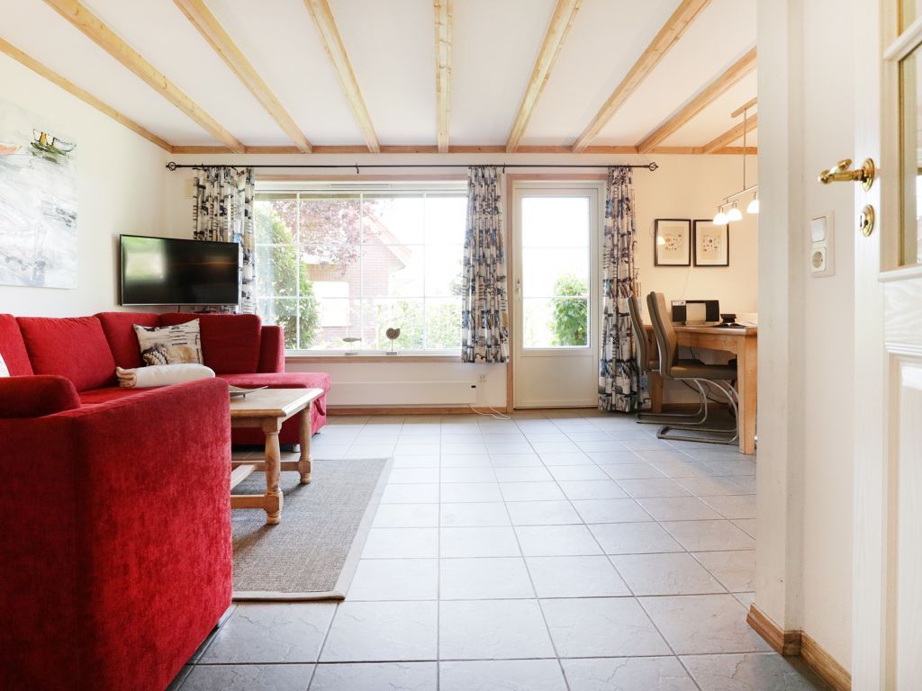 Haus Seepferdchen Whg. SP2 - Blick vom Flur auf den Wohn-/ Essbereich