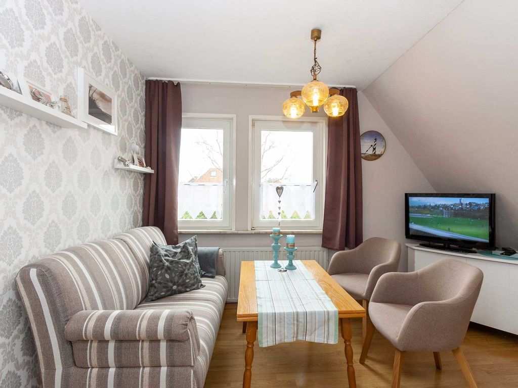Wohnraum mit Flachbild-TV