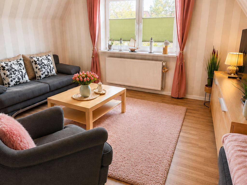 Moderne 2-Raum-Ferienwohnung im Dachgeschoss des Wohnhauses