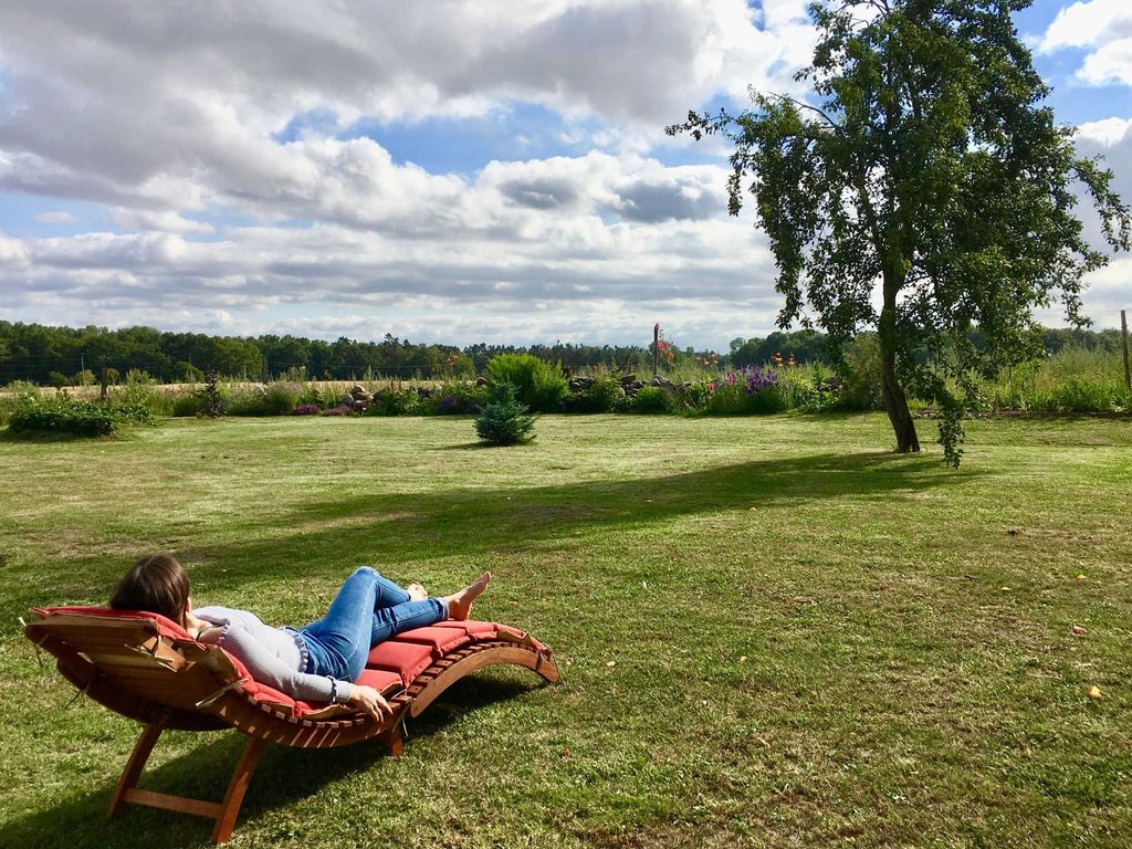 Garten am Landhaus mit Weitblick