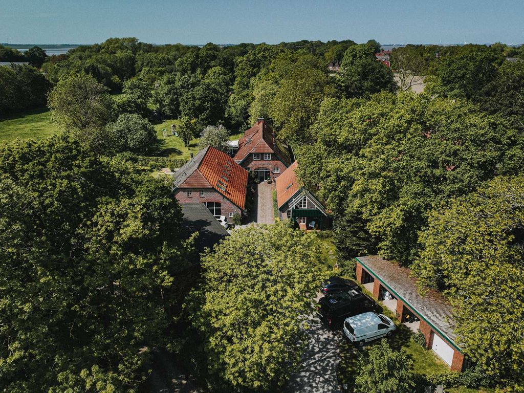 Deichhof Dangast, WH Gartenblick
