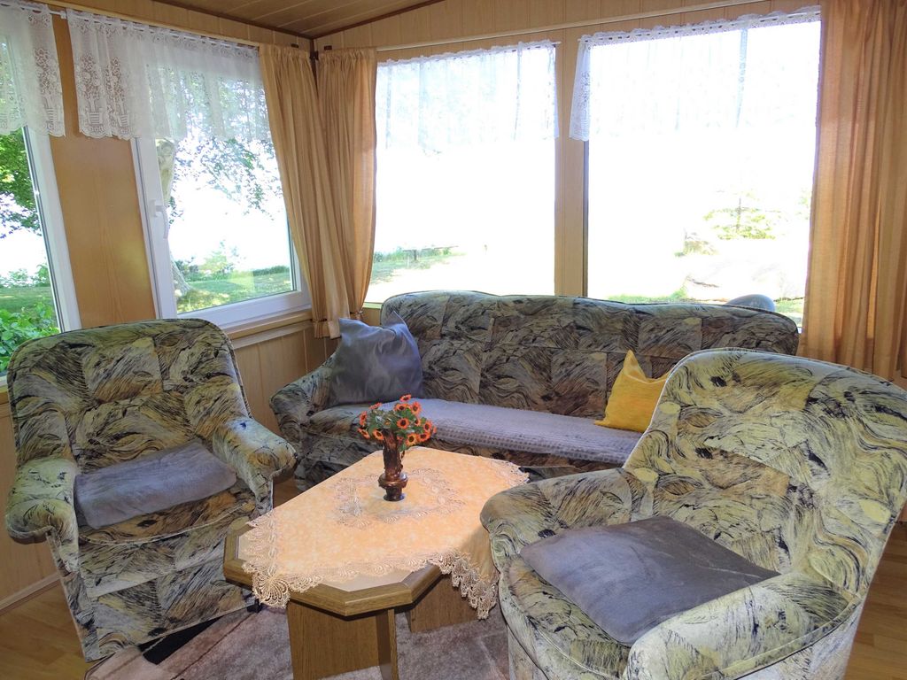 Wohnzimmer mit Meerblick