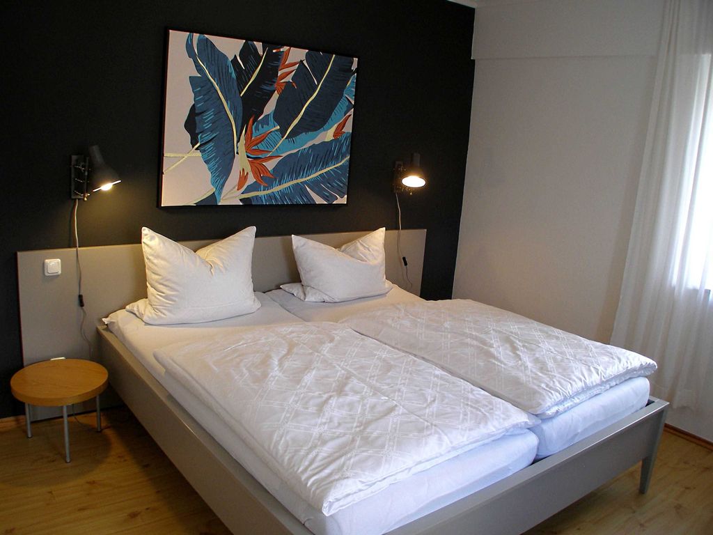 Schlafzimmer mit Doppelbett
