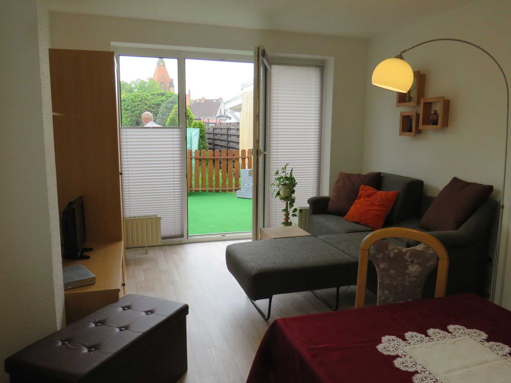 Innenansicht mit Schlafsofa