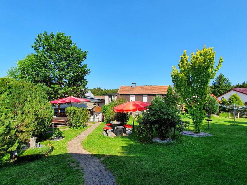 Garten mit Sitzecke