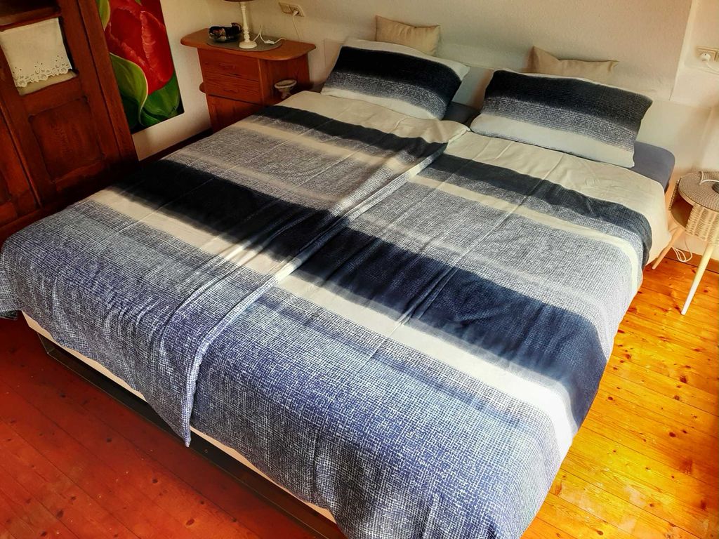 Gemütliches Doppelbett