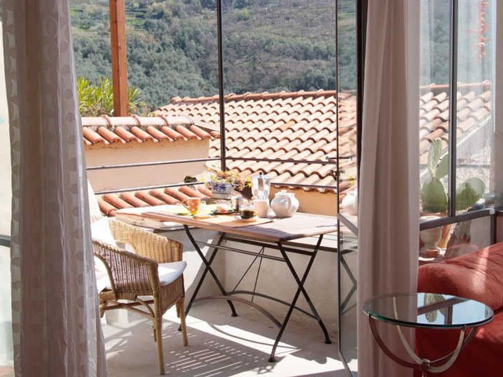 Blick auf die Terrasse