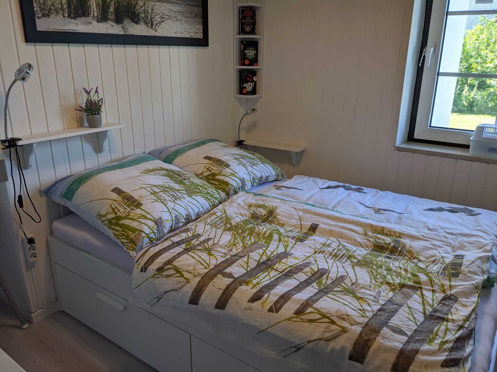 Schlafzimmer mit Doppelbett