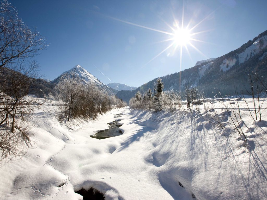 Winterlandschaft Au-Schoppernau