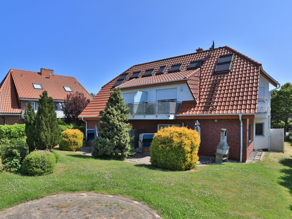 Silbermöwe - Blick auf das Appartementhaus