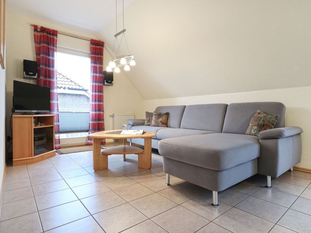Haus Silbermöwe Whg. SM4 - Blick auf den gemütlichen Wohnbereich