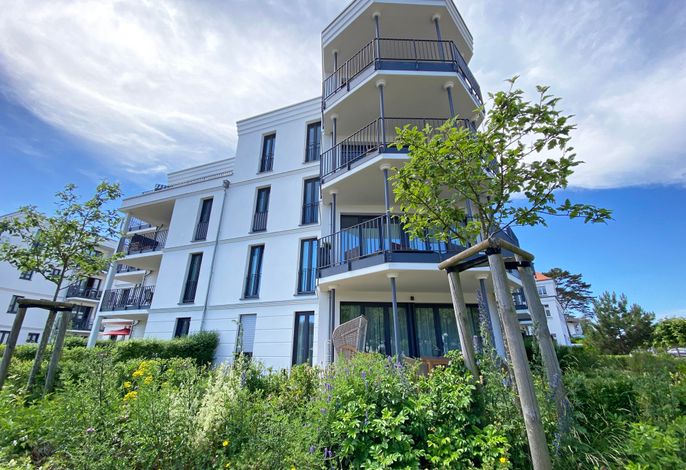 Villa Düne Whg. 42 Baaber Strand mit Terrasse & Sauna
