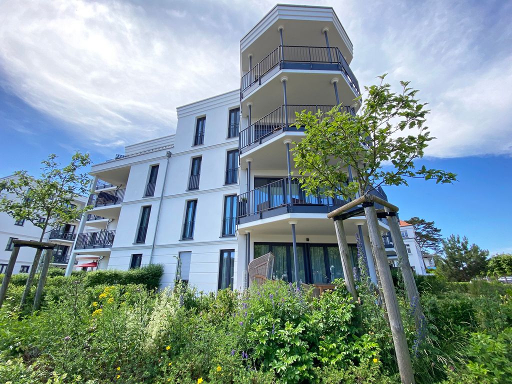 Blick zur Villa Düne
