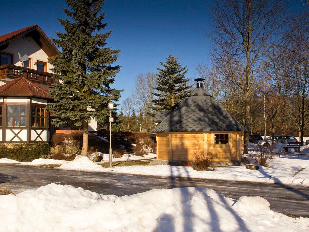Grillhütte im Winter