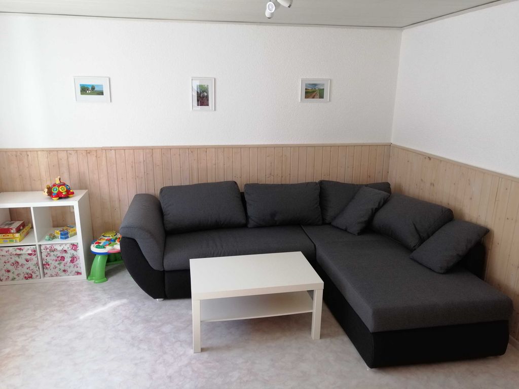 Wohnzimmer mit Spielecke
