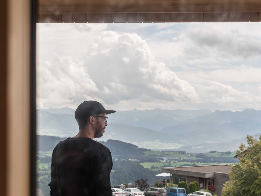 Ausblick vom Wohnbereich