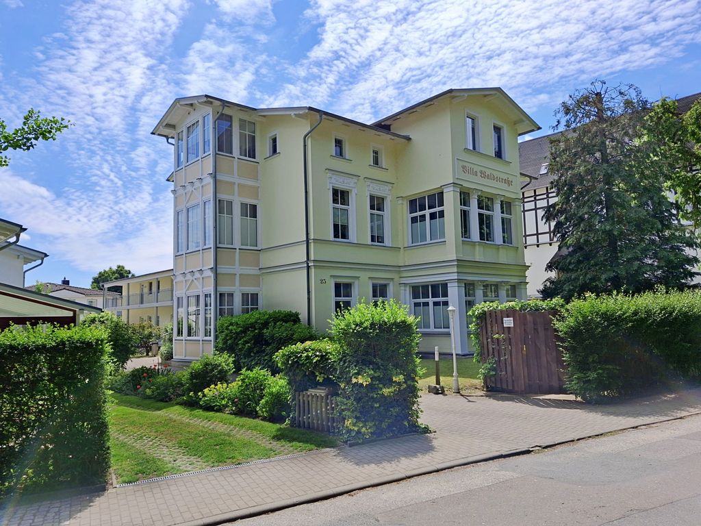 Villa Waldstraße Bansin: Außenansicht der Ferienvilla