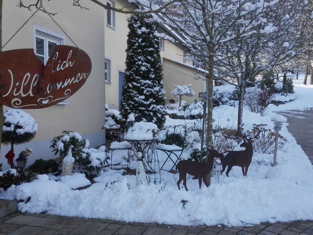 Innenhof Winter