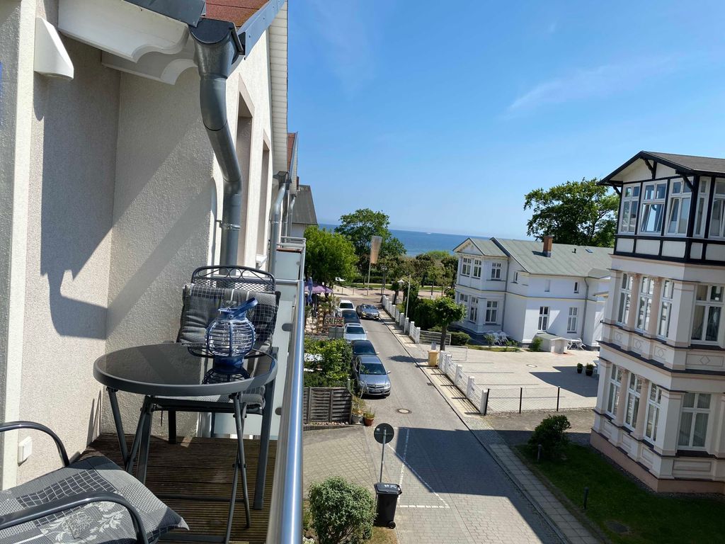 Weiße Düne Fewo 10, Balkon