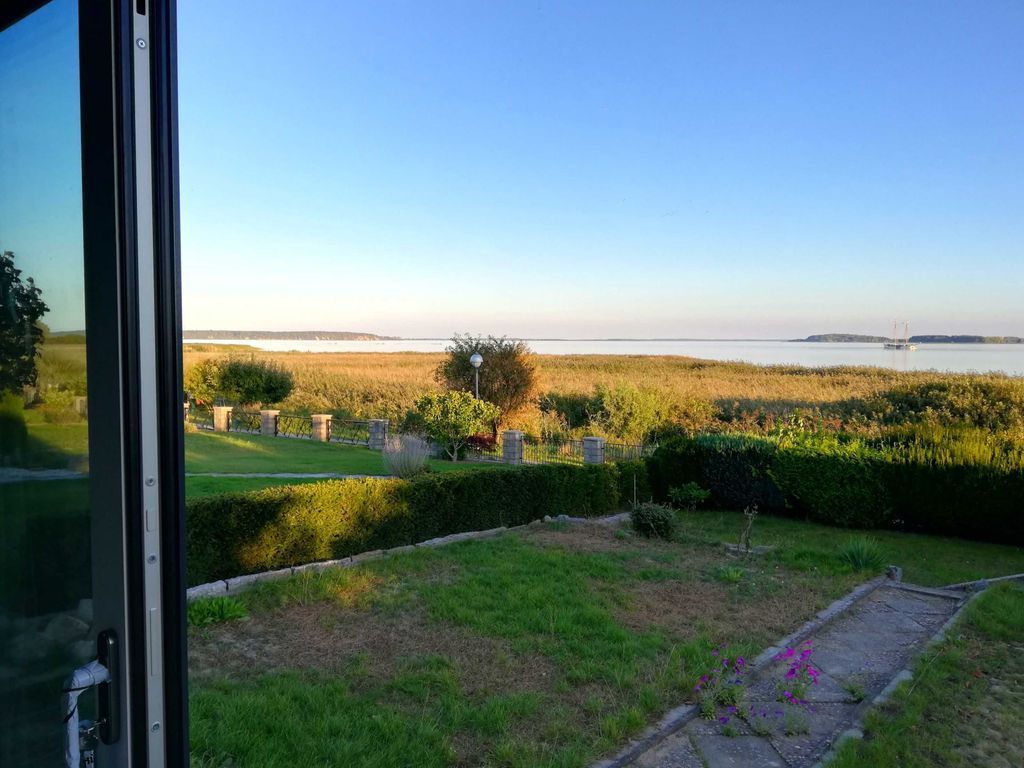 wunderschöner Ausblick auf das Achterwasser