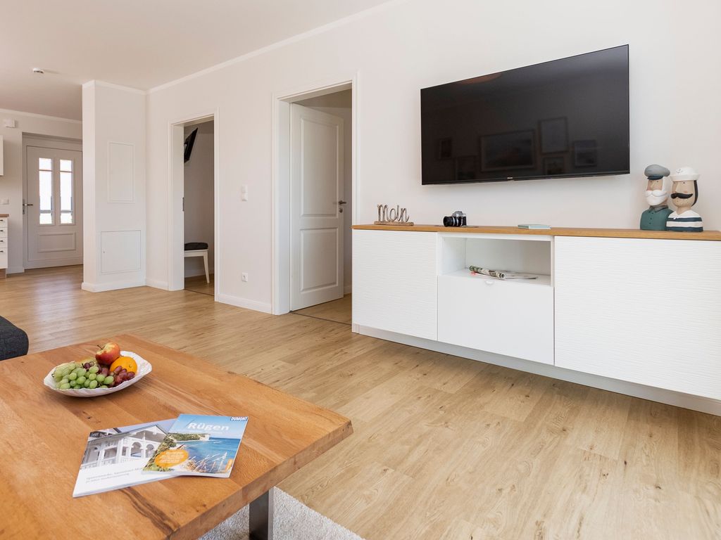 Wohnzimmer mit Smart TV