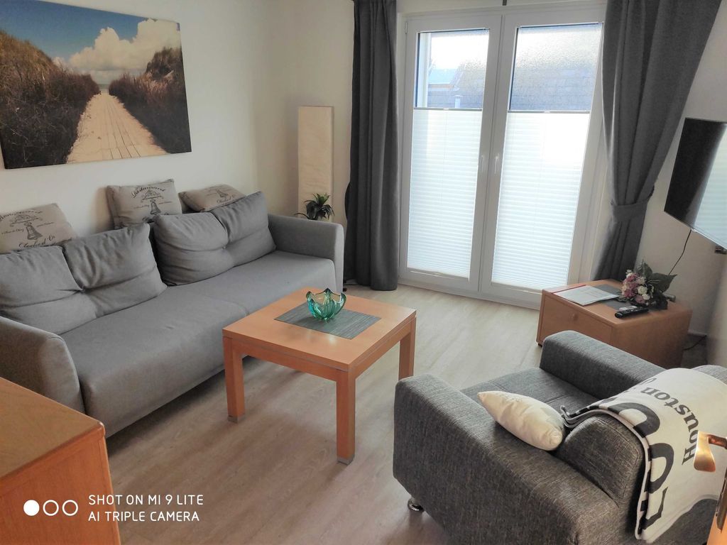 Wohnzimmer mit Schlafcouch
